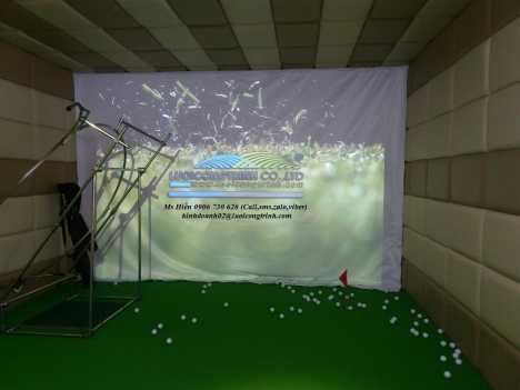 Golf 3D phòng tập golf điện tử nhập khẩu
