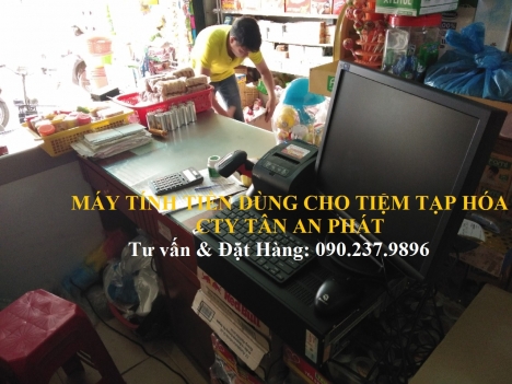 Trọn bộ máy tính tiền dùng cho siêu thị tại Nha Trang