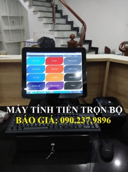 Máy tính tiền dùng cho quán Trà Sữa giá rẻ tại Nha Trang