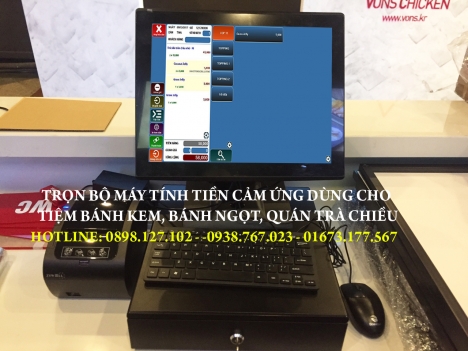 Bán phần mềm tính tiền quán café tại Tiền Giang