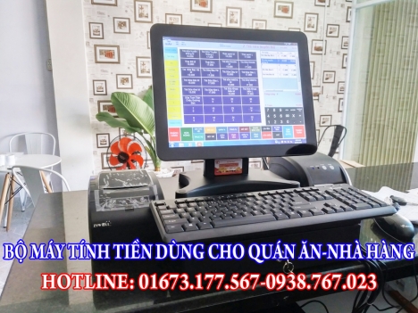 Bán máy tính tiền cảm ứng cho nhà hàng tại Khánh Hòa