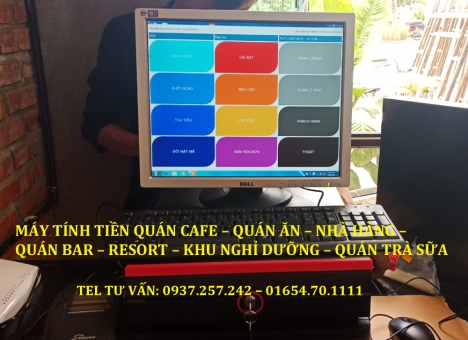 Bán máy tính tiền cho quán trà sữa giá rẻ tại Rạch Giá, Hà Tiên