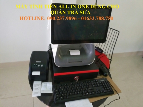 Máy tính tiền All In One dùng cho quán cafe tại Bắc Ninh