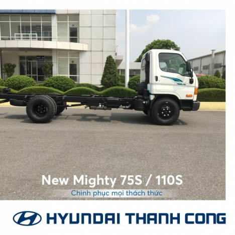 Bộ đôi Hyundai New Mighty 75S – 110S ra mắt thị trường