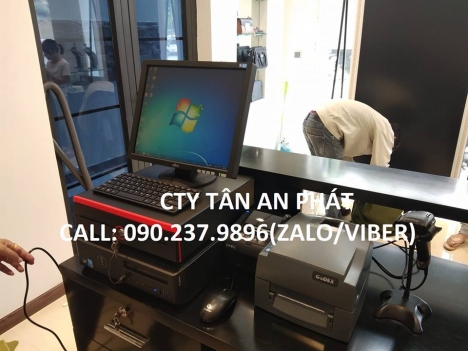 Lắp đặt máy tính tiền trọn bộ dùng cho shop tại Hà Nội