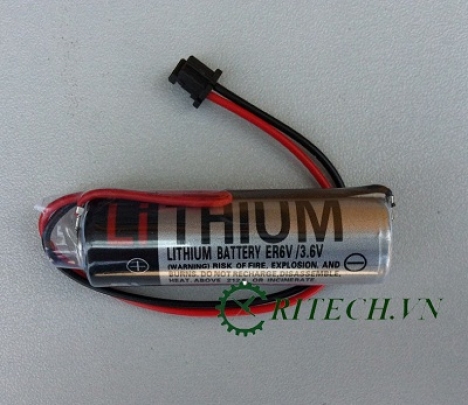 Pin Lithium Battery ER6V 3.6V cho PLC, Servo, Nguồn giá rẻ