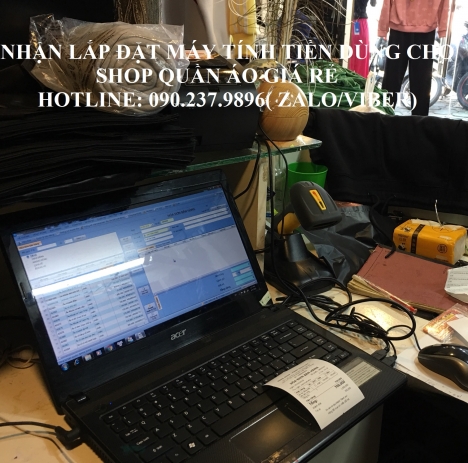 Bán phần mềm quản lý tính tiền dùng cho shop tại Hà Nội