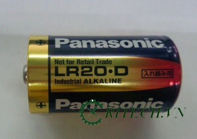 Pin Panasonic LR20.D 1.5V A98L-0031-0005 cho máy CNC Fanuc chính hãng