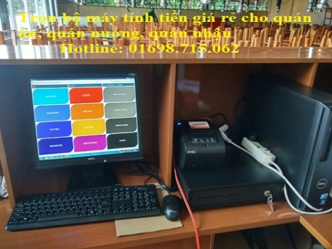 Cung cấp trọn bộ máy tính tiền cho quán ăn, quán lẩu tại Tiền Giang 