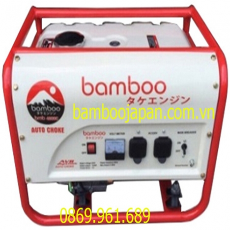 Máy phát điện Bamboo 4800C (3kw; xăng; giật tay)