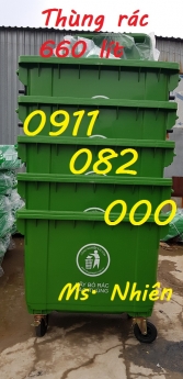 Phân phối thùng rác 240 lít giá rẻ tại tỉnh phú yên- lh 0911.082.000 Ms. Nhiên