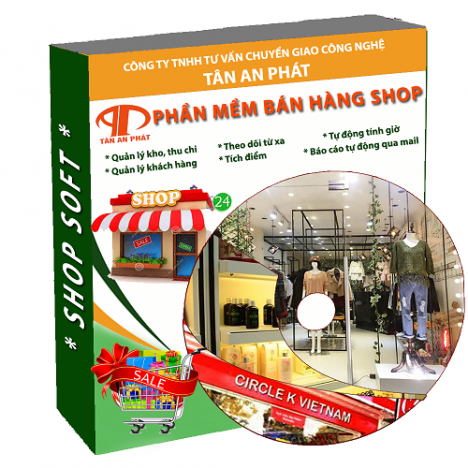 Phần mềm quản lý cho cửa hàng, shop tại Trà Vinh