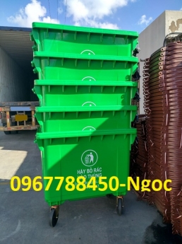 Bán thùng rác nhựa 660 lít giá sĩ toàn quốc