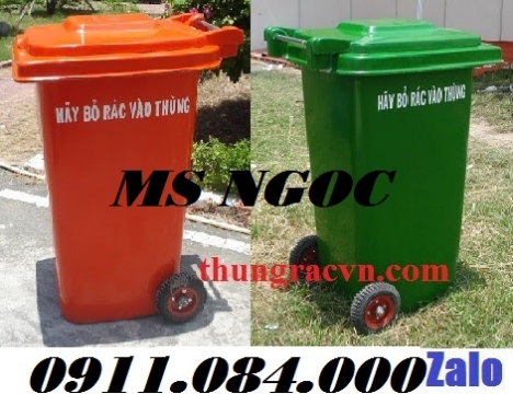 Nơi cung cấp thùng rác 120 lít số lượng lớn tại Nha Trang 0911.084.000 Ms Ngọc