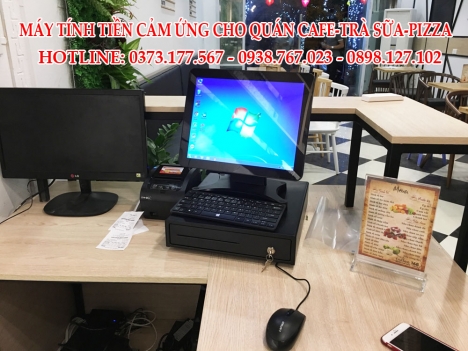 Bán full bộ máy tính tiền cho quán café tại Thái Nguyên