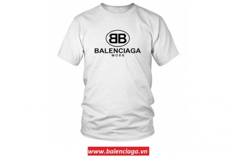 Áo thun Balenciaga BB Mode white cho cả nam và nữ