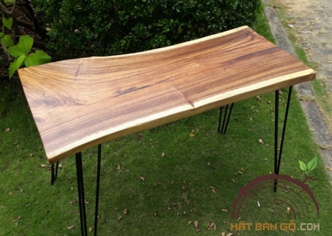 Mặt bàn gỗ me tây b1-02