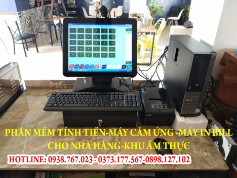 Bán máy tính tiền cảm ứng cho nhà hàng- khu du lịch tại Bắc Ninh