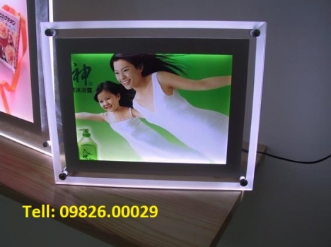 Biển hộp đèn siêu mỏng sang trọng đẹp mắt thu hút khách hàng