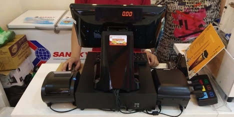 Máy tính tiền cho quán Trà sữa tại Đồng Nai, Bình Dương