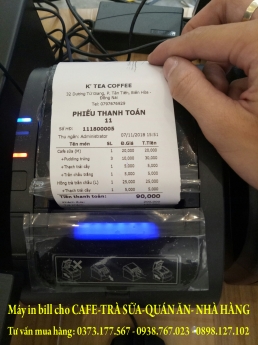 Bán máy in hóa đơn ở  Kiên Giang