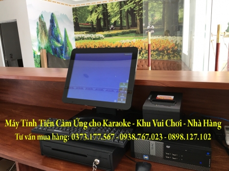 Phần mềm tính tiền máy cảm ứng cho karaoke bán tại Hà Nội