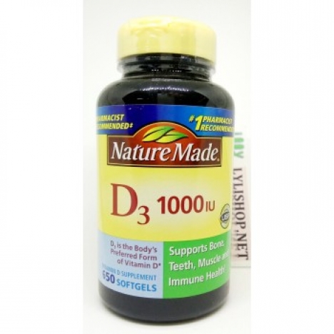 khoáng chất Vitamin D3 650 viên từ mỹ