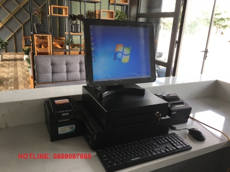 Máy tính tiền giá rẻ cho quán trà sữa tại Nha Trang