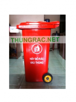 giá thùng rác composite 120 lit  Ms Thanh 0913 819 238