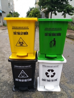 Nơi cung cấp thùng rác bệnh viện - thùng rác dùng trong y tế