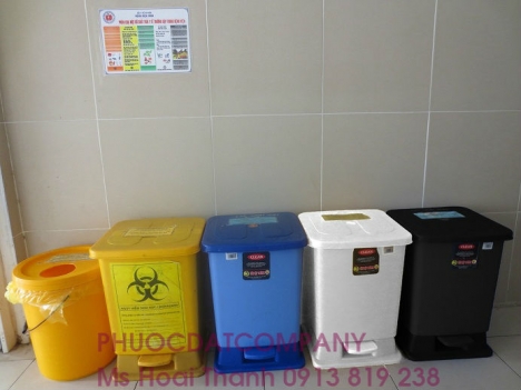 Nơi cung cấp thùng rác bệnh viện - thùng rác dùng trong y tế