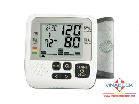 Máy đo huyết áp điện tử cổ tay MediKare-DK39 Plus-ĐÀ NẴNG