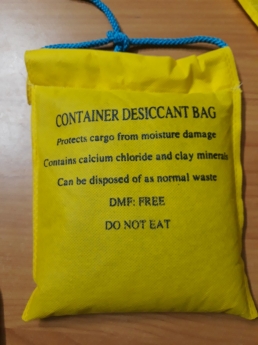Túi chống ẩm treo container dùng khi xuất khẩu hàng hoá