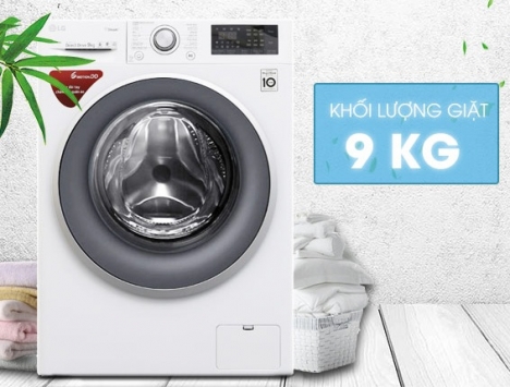 Máy giặt LG 8,5kg - 9Kg giá rẻ tại Hà Nội, bảo hành chính hãng