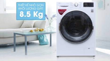 Máy giặt LG 8,5kg - 9Kg giá rẻ tại Hà Nội, bảo hành chính hãng