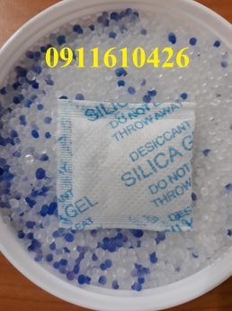 Gói hút ẩm silicagel 5 gram dùng cho may mặc