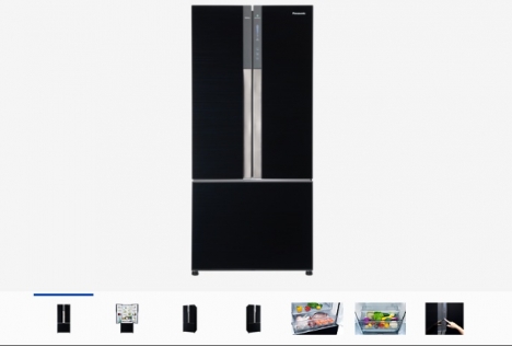 Tủ lạnh Panasonic 3 cửa 491 lít CY558, Tủ lạnh Panasonic 6 cửa 588 lít F610GT giá khuyến mại
