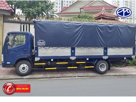 Xe tải HyunDai 7t3 thùng mui bạt dài 6m2.