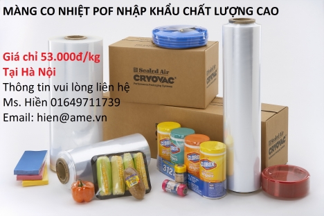 Cần tìm nhà cung cấp màng co POF tại Hà Nội