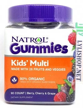 Kẹo Vitamin sức khỏe cho bé Multi hủ 90 viên từ Mỹ