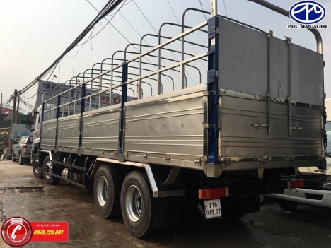 Xe tải 4 chân Dongfeng Hoàng Huy tải trọng 17t9.