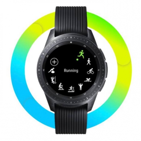 Samsung Galaxy Watch 42mm (Mới 100%)- Đen/Hồng-Thích hợp cho cả nam và nữ.