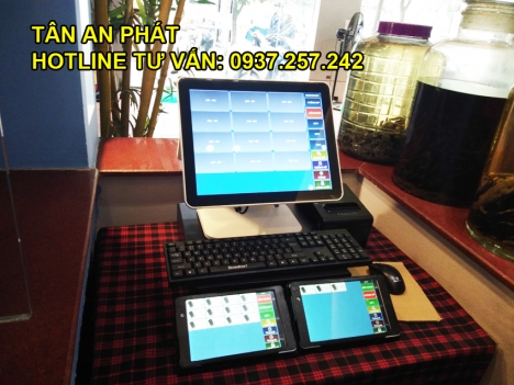 Bán máy tính tiền cảm ứng cho nhà hàng, quán ăn tại Hà Nội