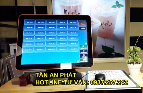Bán máy tính tiền cảm ứng cho quán trà sữa giá rẻ tại Hà Nội