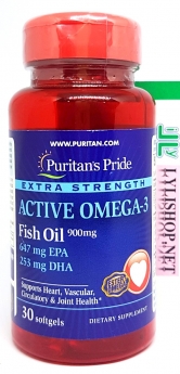 Omega 3 Fish Oil bổ tim bổ não 30 viên từ Mỹ