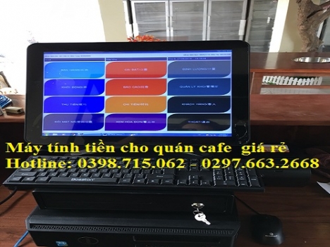  Máy tính tiền cảm ứng cho quán cafe tại Rạch Gía 