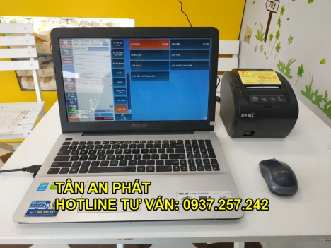 Bán máy tính tiền trên laptop giá rẻ cho quán cafe tại Kiên Giang