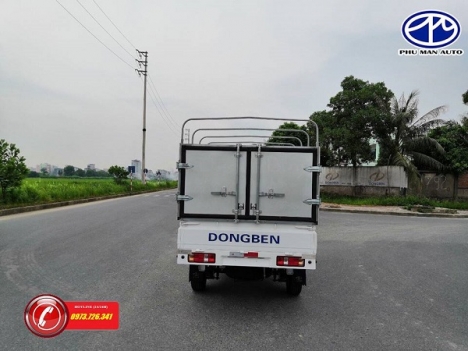 Xe tải nhẹ Dongben 810kg thùng dài 2m4 đời 2019.