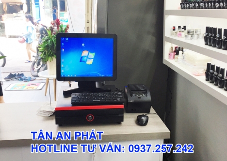 Bán máy tính tiền trọn bộ cho salon tóc, tiệm nail, spa tại Kiên Giang