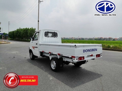 Xe tải nhẹ Dongben 870kg thùng lửng đời 2019.
